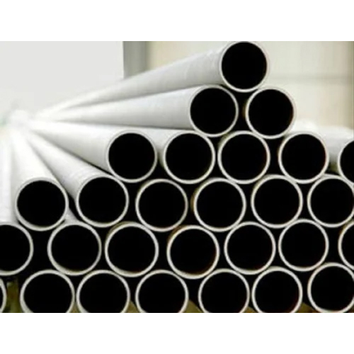 904H Stainless Steel ERW Pipe - Round Shape, Silver Color | 904H Stainless Steel Material Suitable for Construction Applications