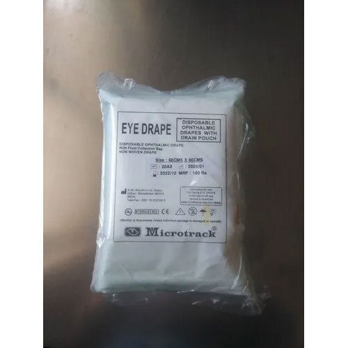 White Adhesive - Ophthalmic Drape