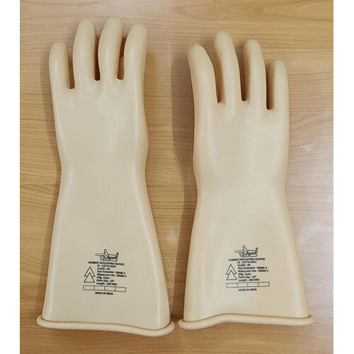 Plain 13774- 2021 30000v Electrical Shockproof Rubber Hand Gloves