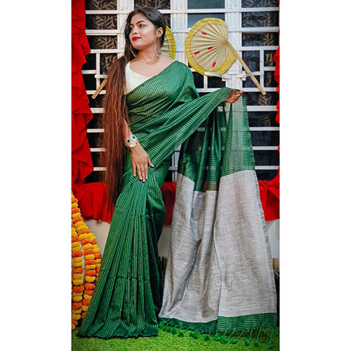 Cotton Zari Stype Saree