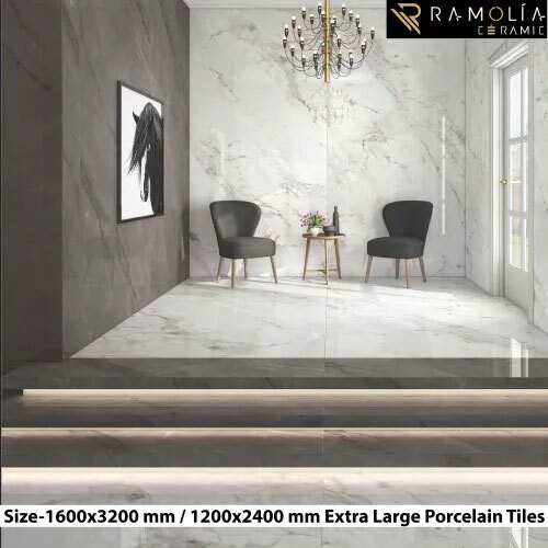 1600 X 3200 Mm Polished Porcelain Tiles