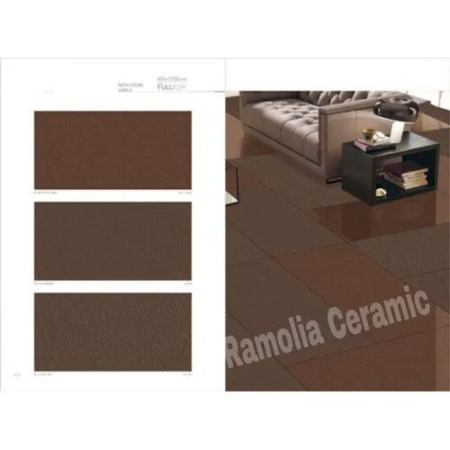 Full Body Porcelain Stoneware Wall Tiles - Color: Brown