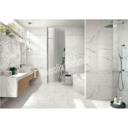 400X800 Mm Polished Porcelain Bathroom Wall Tiles - Color: Multi Color