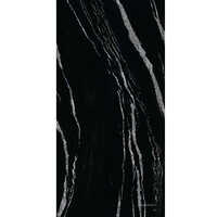 Polished Black Textured Porcelain Slab