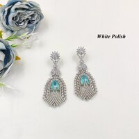 Latest American Diamond Earrings