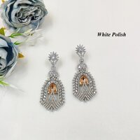 Latest American Diamond Earrings