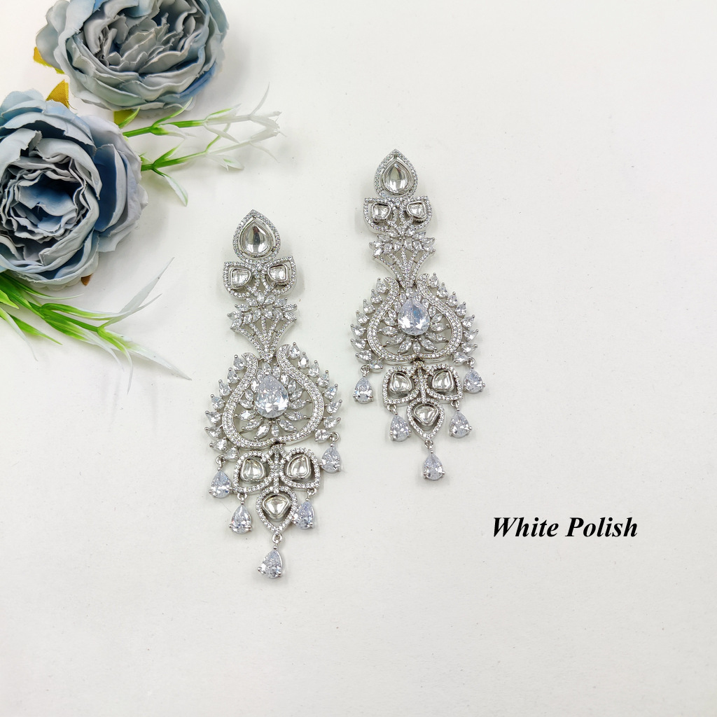 Stylish American Diamond Earrings