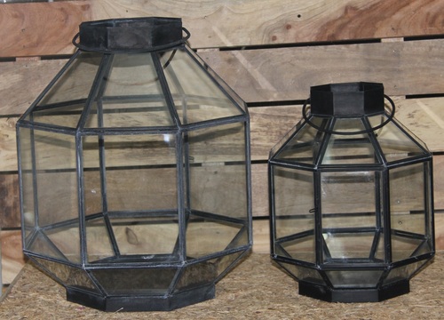 New Look Metal Lantern Set