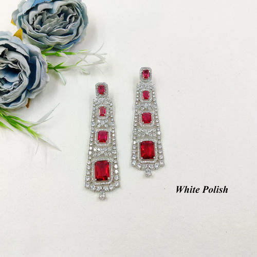 Elegant American Diamond Earrings