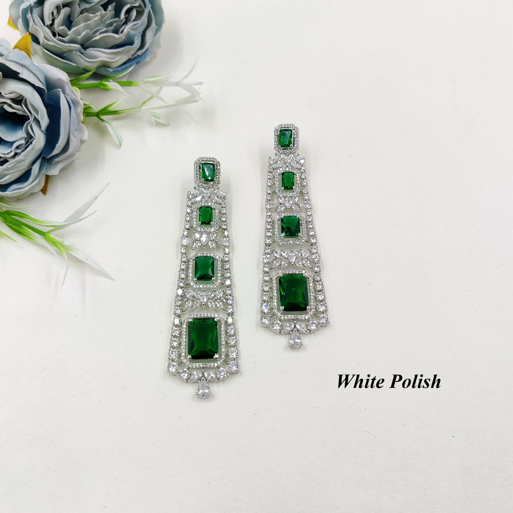 Elegant American Diamond Earrings