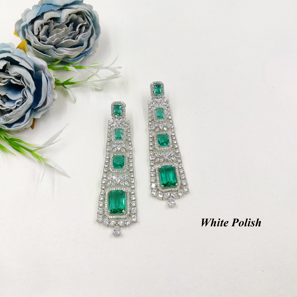 Elegant American Diamond Earrings