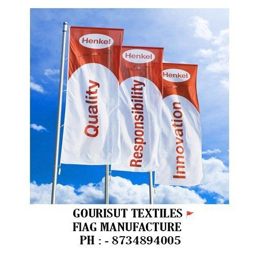 Multicolor Acrylic Promotional Flag