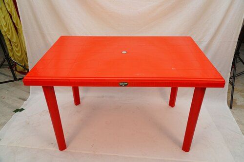 Plastic Table - Color: Orange