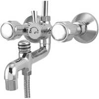 Deluxe 3 In 1 Wall Mixer - Color: Nickle