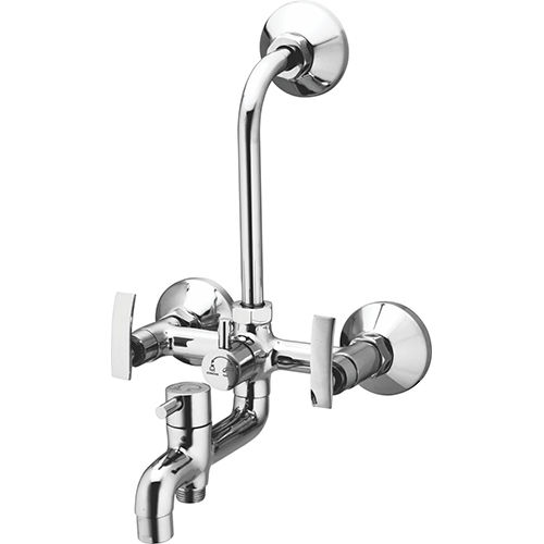 Silver Fish 3 In 1 Wall Mixer