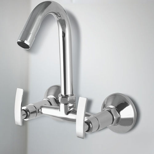 Silver Fish Sink Mixer