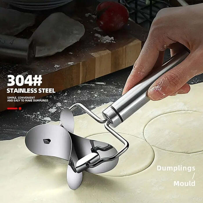 MULTIFUNCTIONAL EASY AND FAST STAINLESS STEEL PURI CUTTER