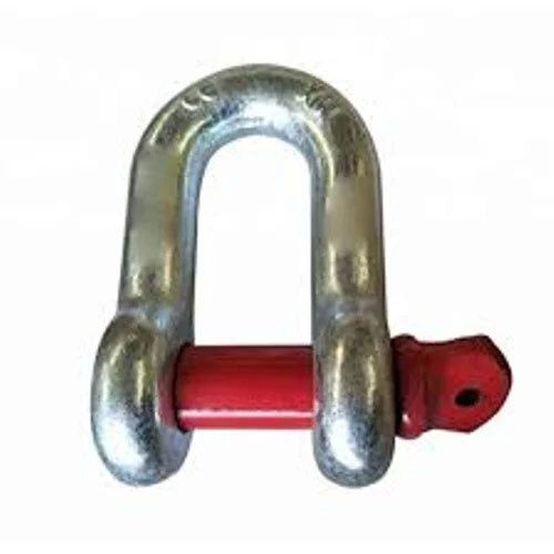 Silver Alloy Steel D Shackle