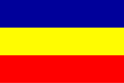 Sikkim Democratic Front flags