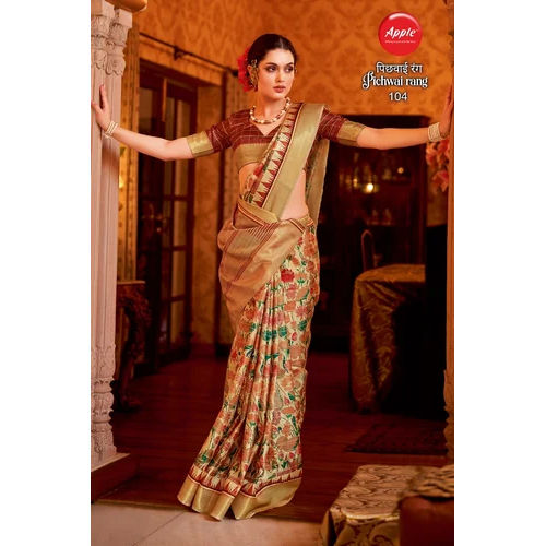 Pichwai Paint Saree