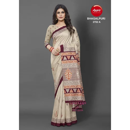 Fashionable Bhagalpuri Saree
