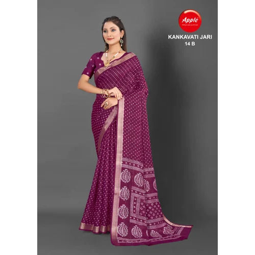 Soft Linen Cotton Saree