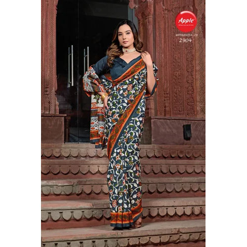 Designer Bhagalpuri Silk Sarees