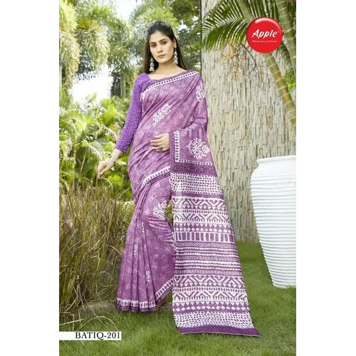 Batiq Printed Saree