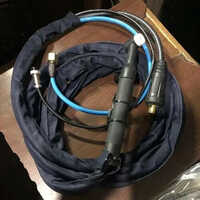 Tig Welding Torch - Durable Metal, Various Sizes , Sleek Black Finish For Industrial Use