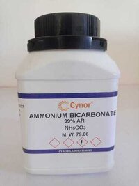 Ammonium Bicarbonate Ar (500 Gm) - Nh4hco3, 99% Purity, Plastic Bottle Packaging | Easy Handling, High Purity, Versatile Use, Reliable Source