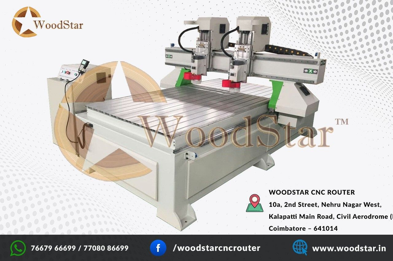 Goundampalayam CNC Wood Working Router Machine