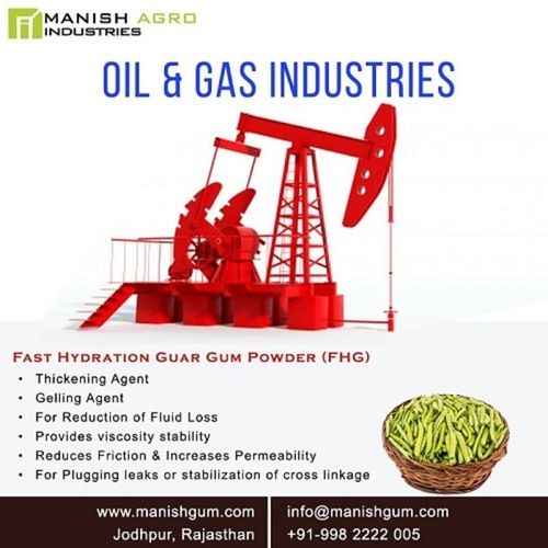 Oil Well Drilling Industrial Grade Guar Gum Powder