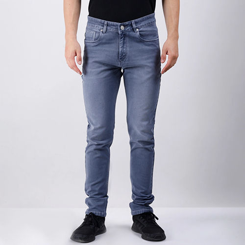 Grey Blue Designer Denim Jeans