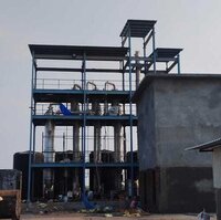 Rising Film Evaporator Plant - High-quality Stainless Steel, Electric Power Source, Sealed For Safety | Industrial Use, Warranty Included