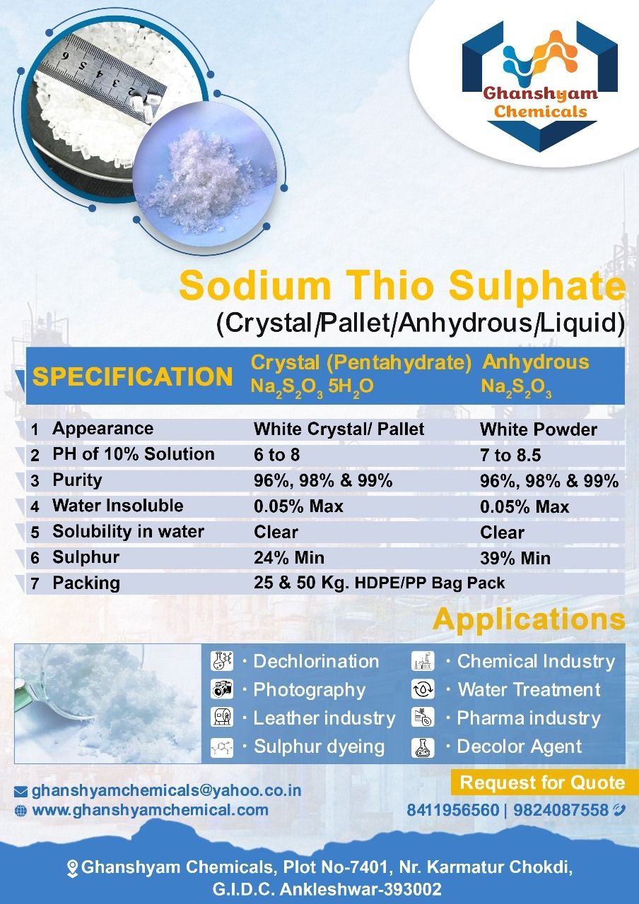 Sodium Thio Sulfate