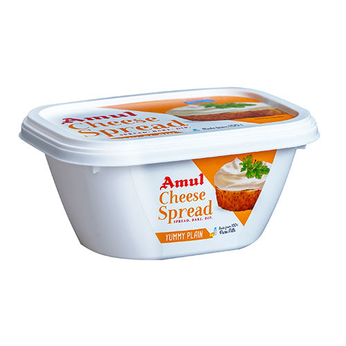 200Gm Cheese Packaging Plastic Container - Color: As Per Requirement