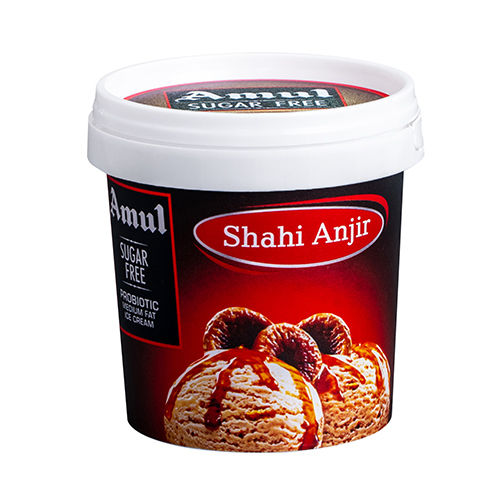 500Gm Ice Cream Packaging Plastic Container - Color: As Per Requirement