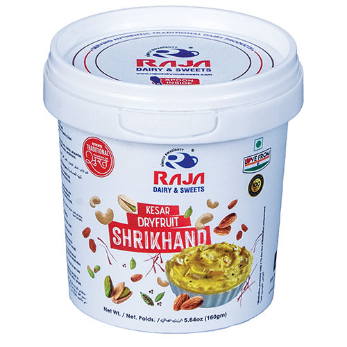 250gm Shrikhand Packaging Plastic Container