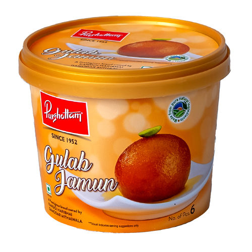 500gm Gulab Jamun Packaging Plastic Container