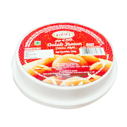 150g Gulab Jamun Packaging Plastic Container