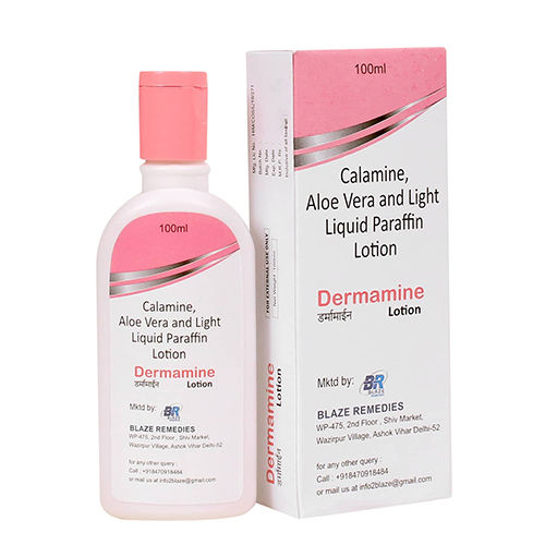 100ml Calamine Aloe Vera And Light Liquid Paraffin Lotion