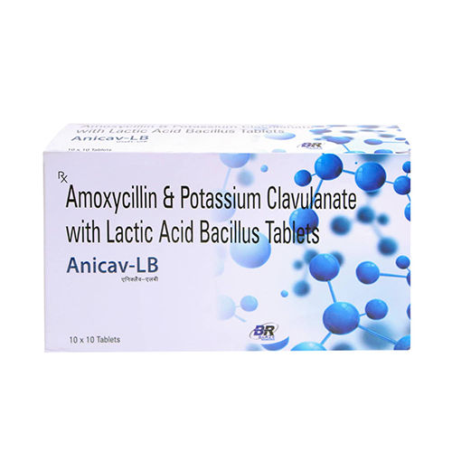 Amoxycillin and Potassium Clavulanate With Lactic Acid Bacillus Tablets