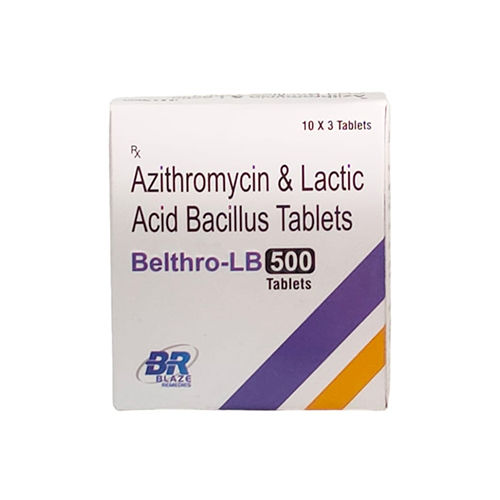 500mg Azithromycin And Lactic Acid Bacillus Tablets