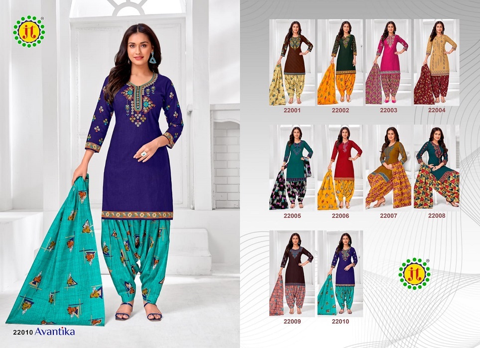 Jt Avantika Vol-22 -Dress Material