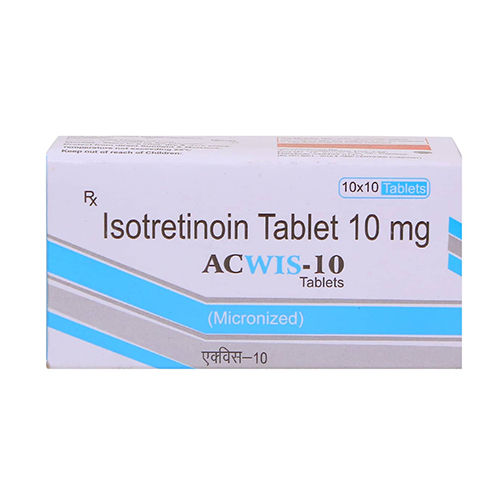 10Mg Isotretinoin Tablet General Medicines