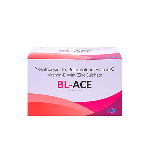 Proanthocyanidin Betacarotene Vitamin C Vitamin E With Zinc Sulphate Dosage Form: Tablet