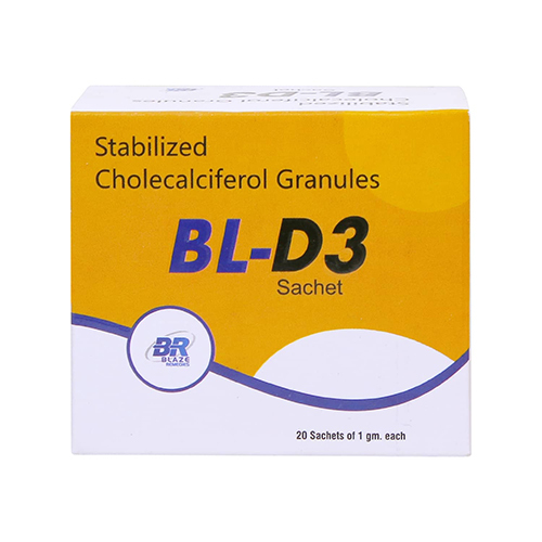 Stabilized Cholecalciferol Granules Sachet