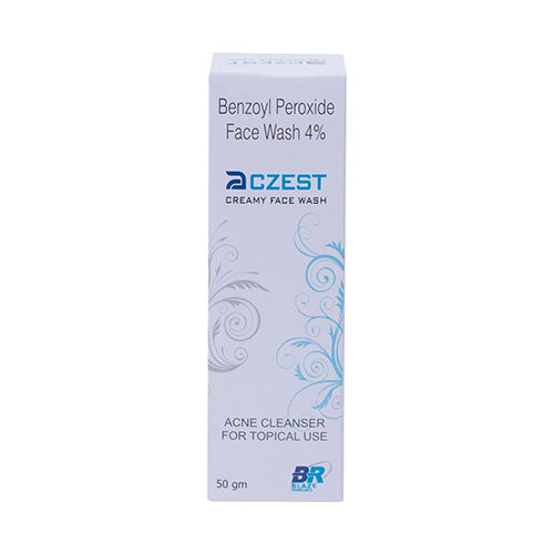 50Gm Benzoyl Peroxide Face Wash Color Code: White