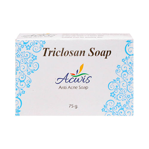 White 75Gm Triclosan Anti Acne Soap