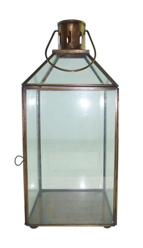 27 cm Glass Lantern